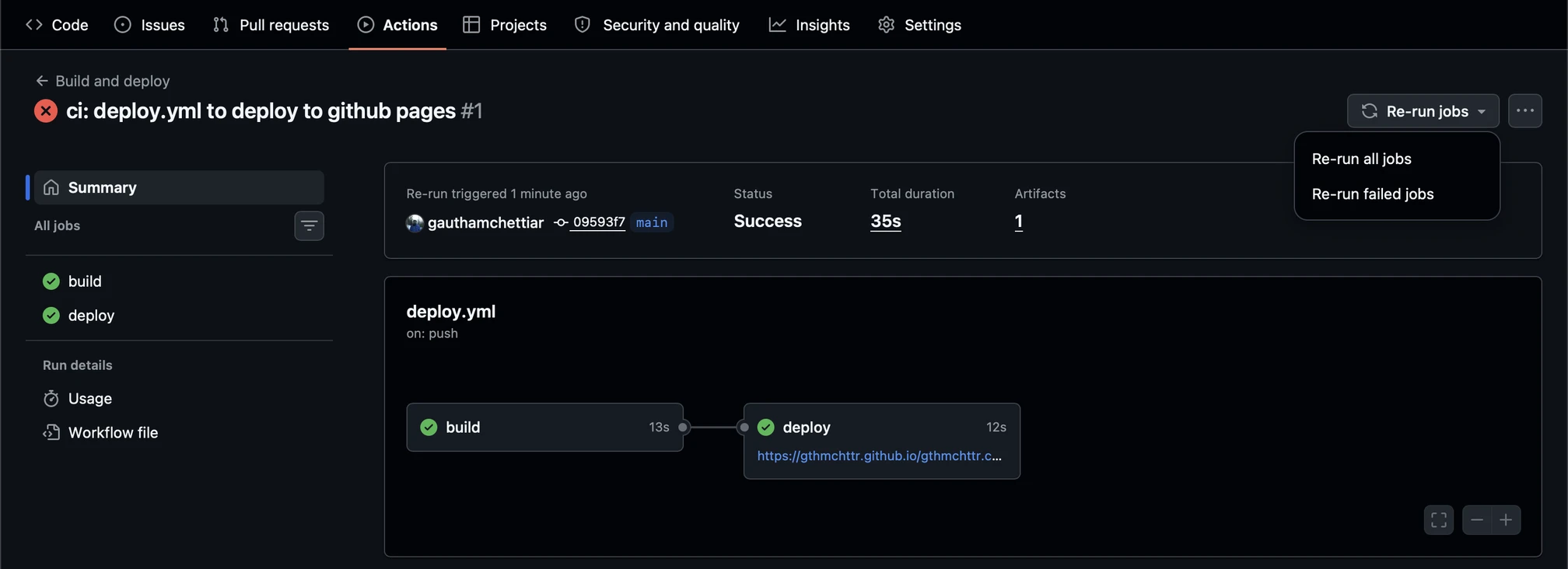 Blog CI Success
