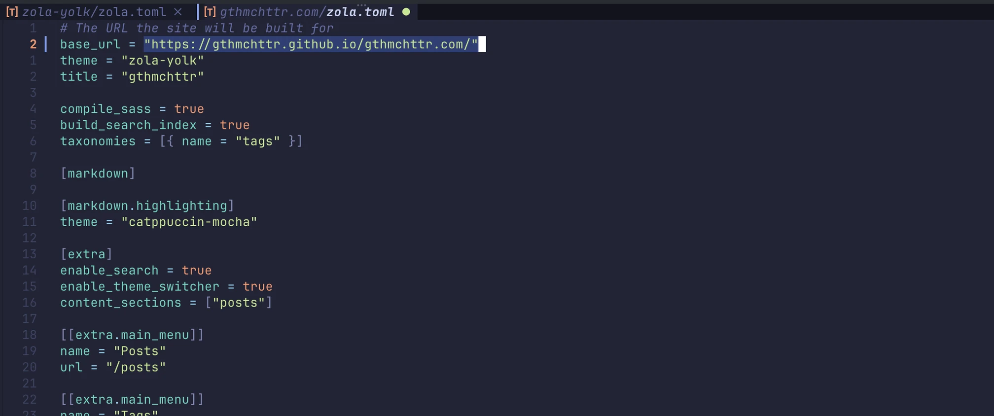 Blog Github Domain